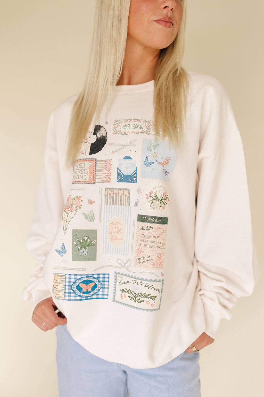 Matchbox Faith in Full Bloom Graphic Tee