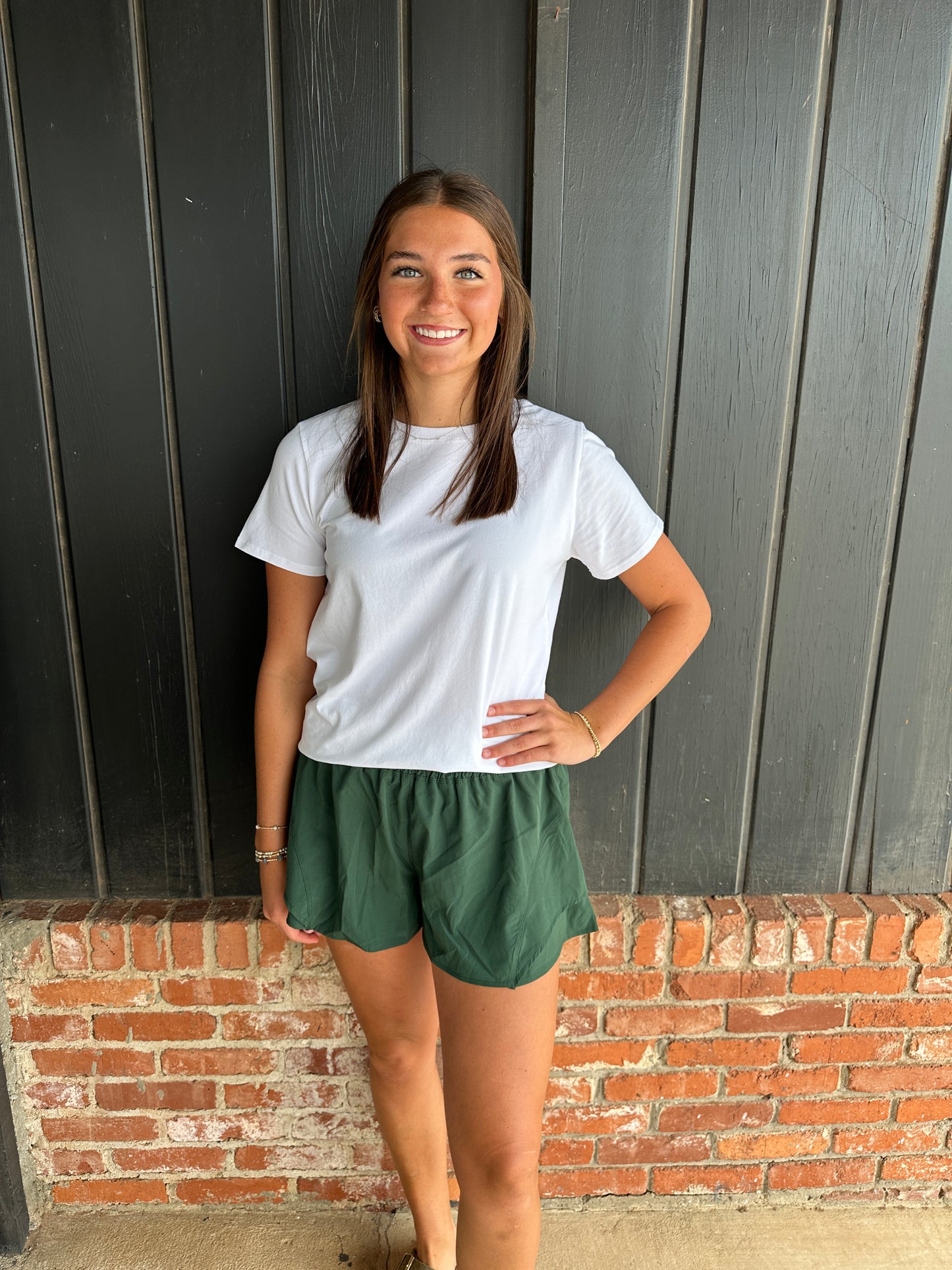 Hunter Green Breeze Flutter Short