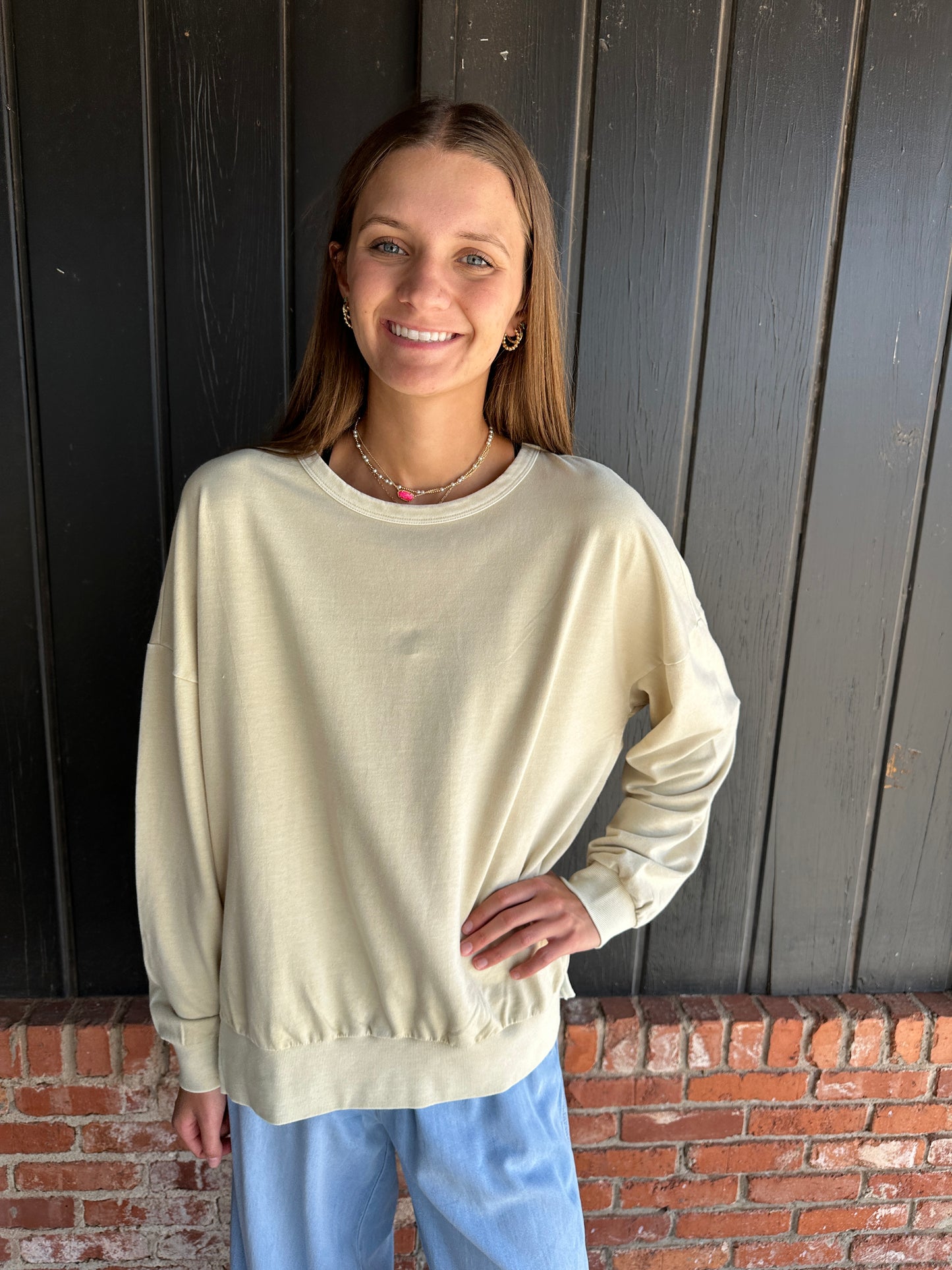 Oatmeal Crewneck