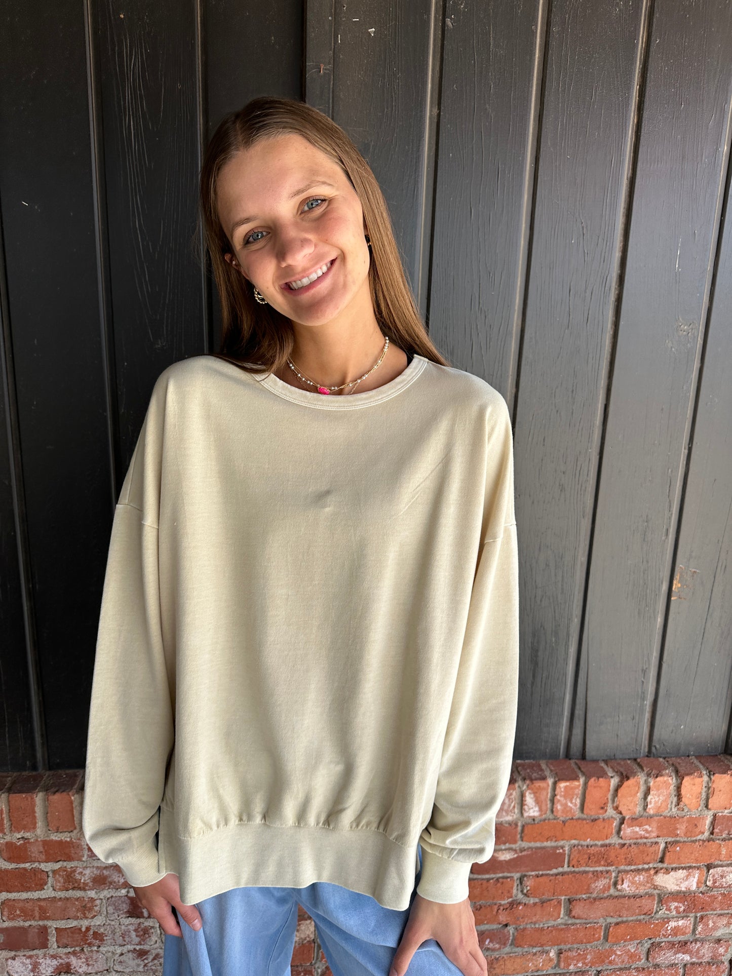 Oatmeal Crewneck
