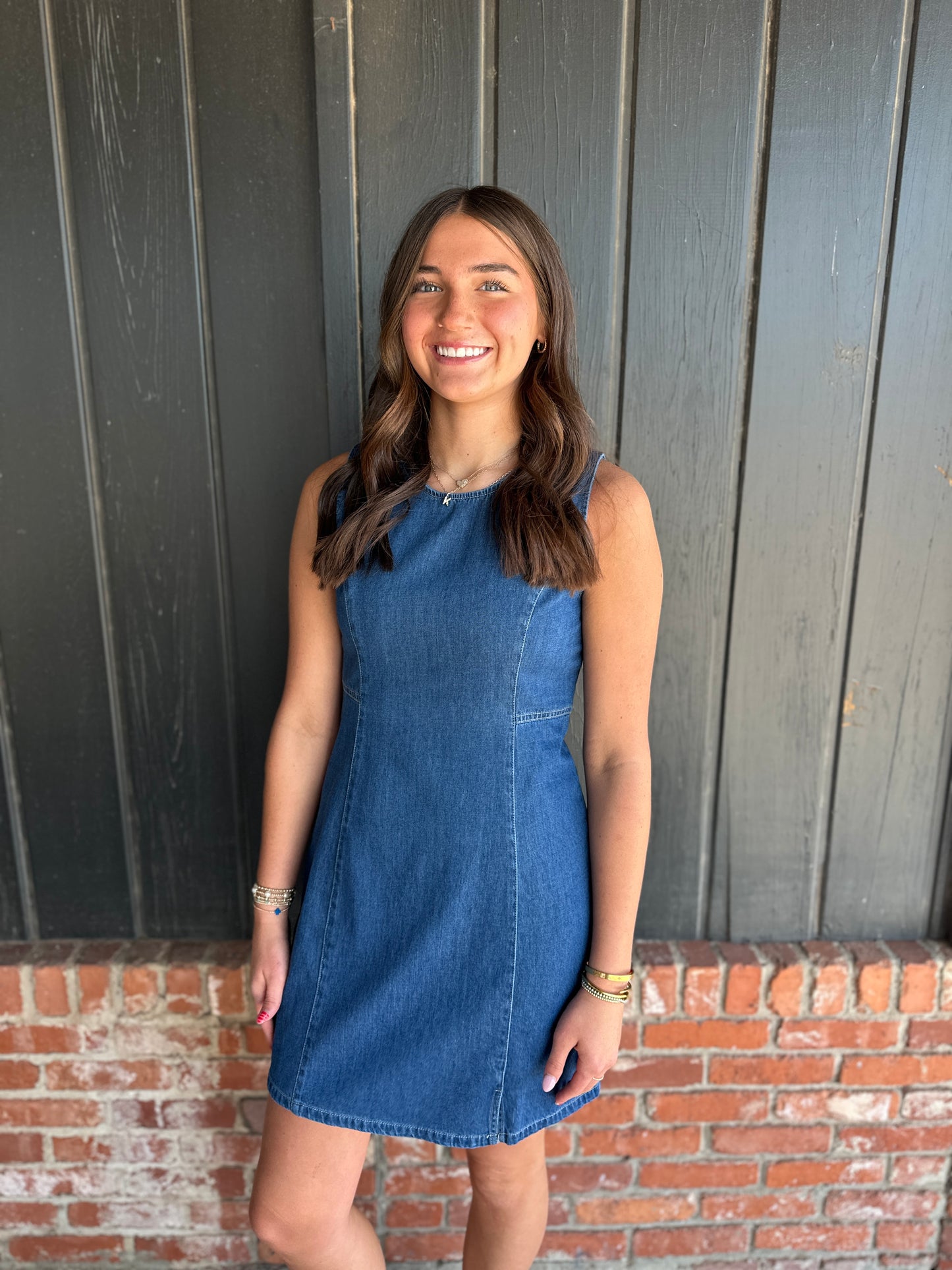 Denim Mini Dress
