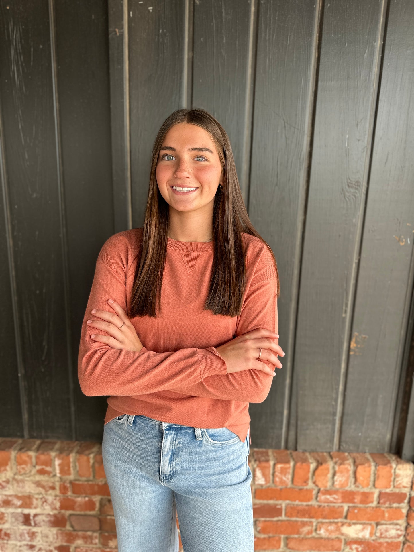Terracotta Everyday Pullover Sweater