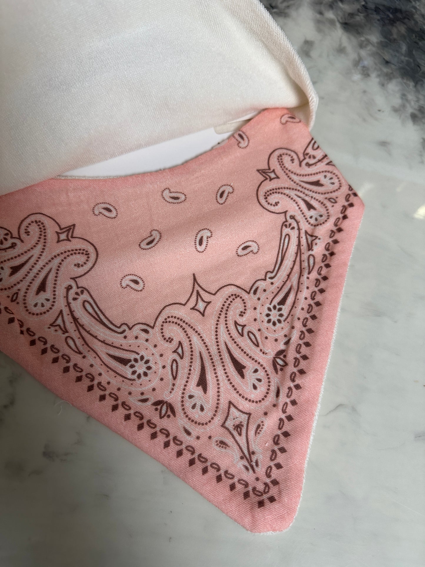 Little Cowgirl Bandana Bib Set