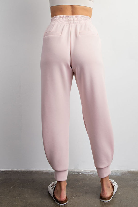 Pink Modal Joggers