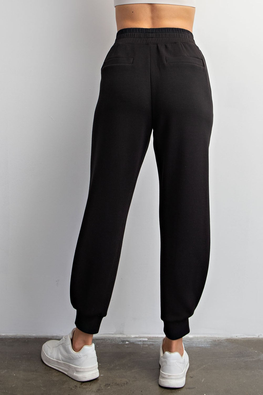 Black Modal Joggers