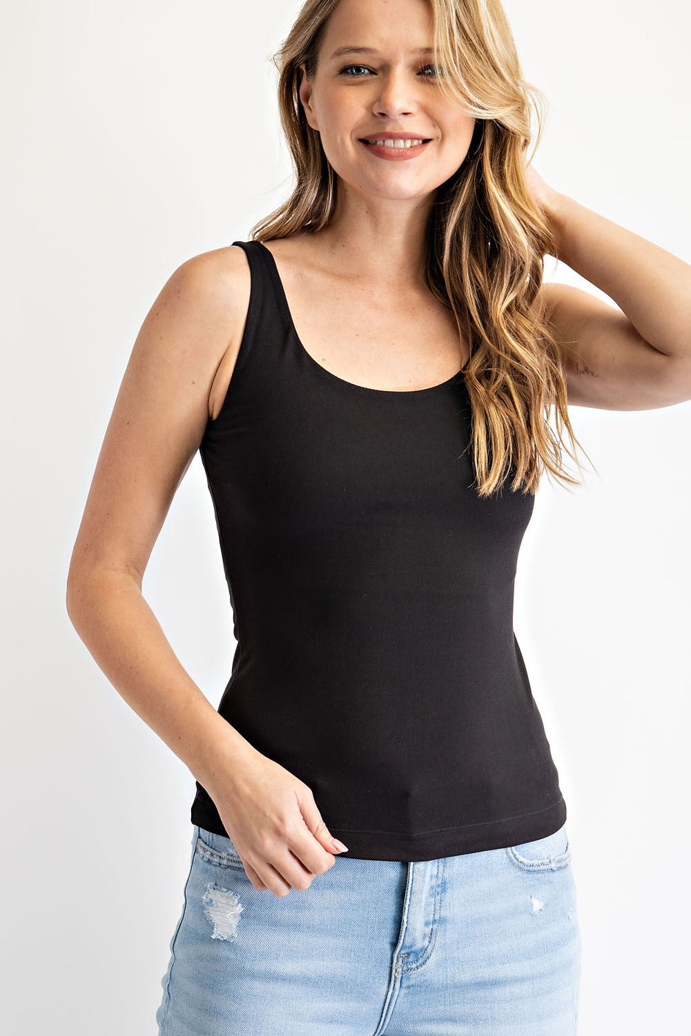 Black butter soft tank