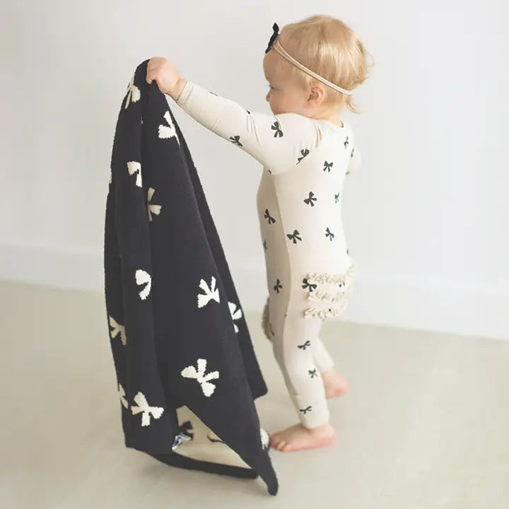 Plush Blanket - Bow