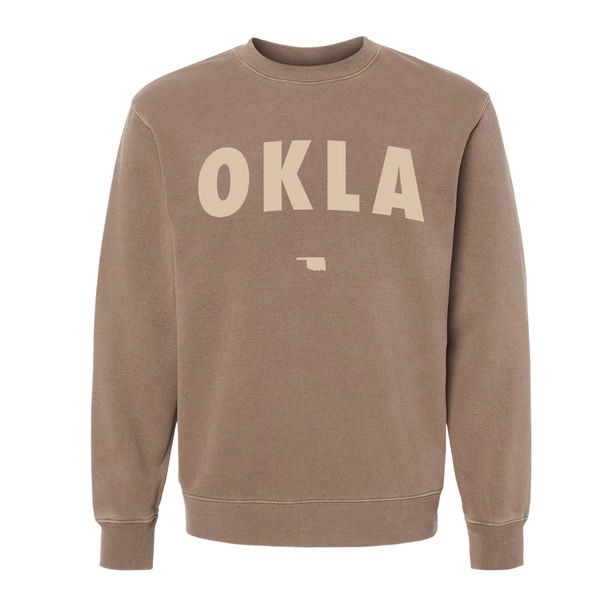 Mocha OKLA Crewneck