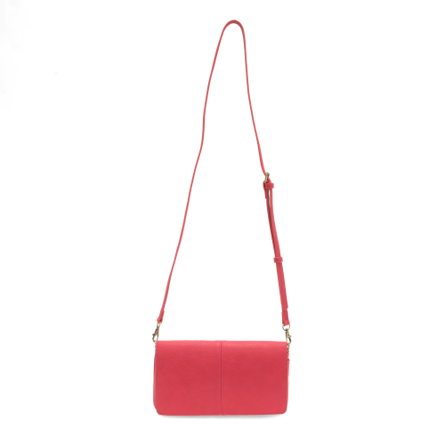 Bright Pink Everly Organizer Flap Crossbody