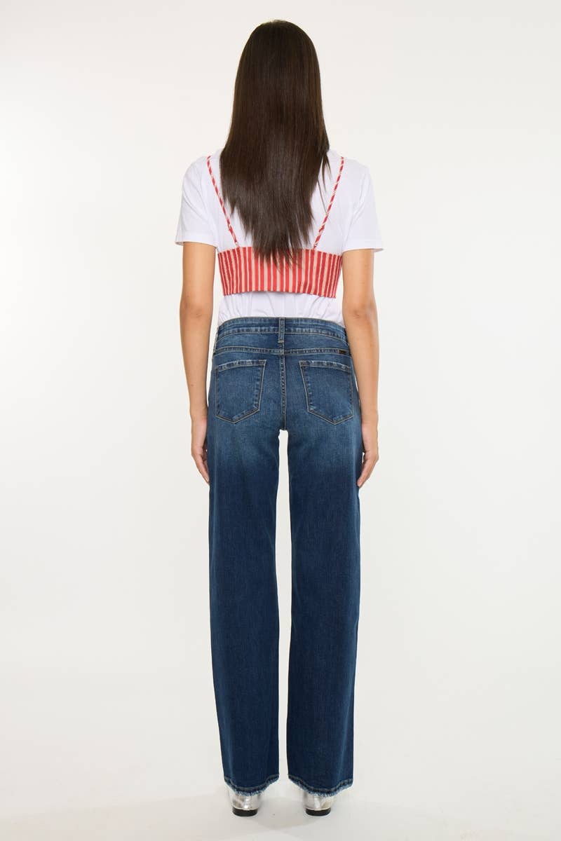 Kan Can MID RISE WIDE LEG