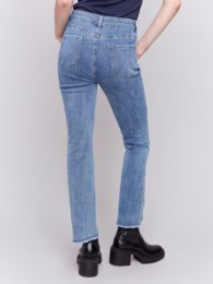 Front Tulip Hem Bootcut Leg Pant