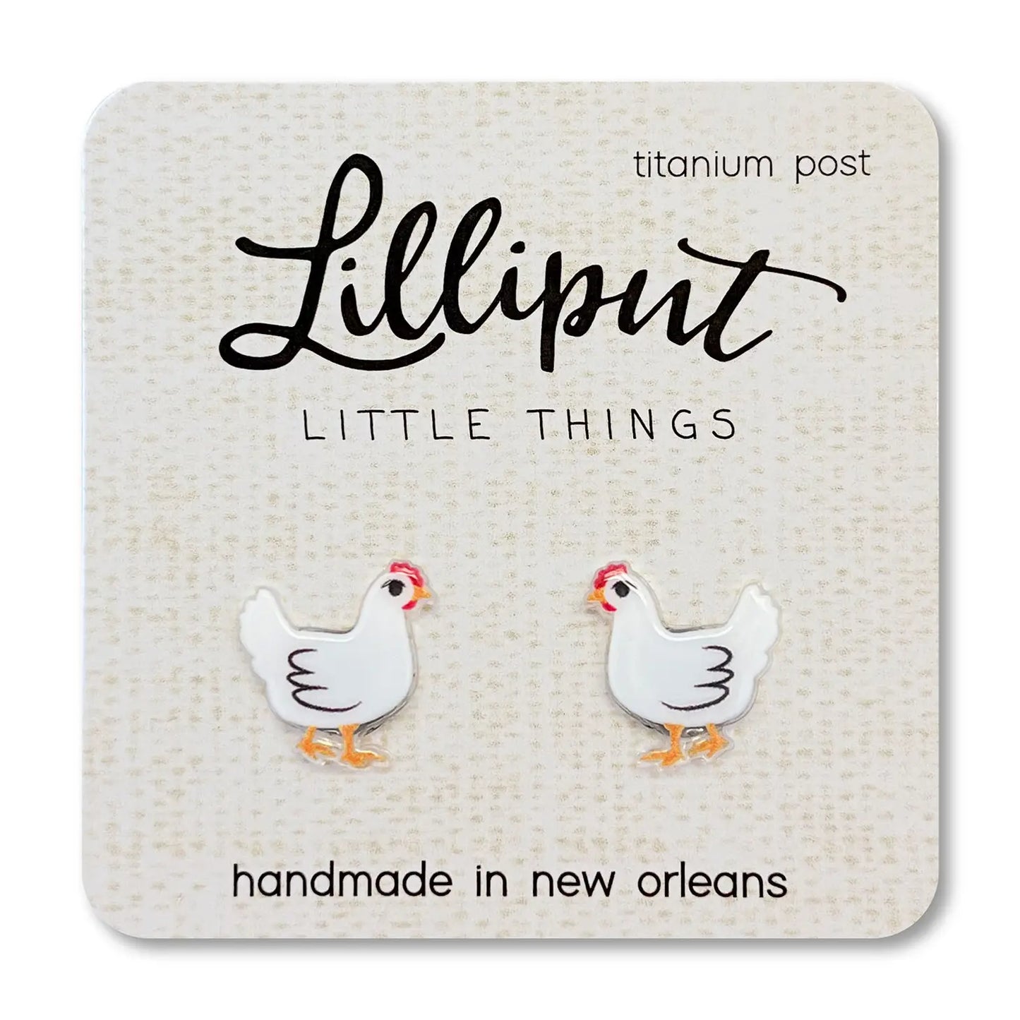 Little Chicken Earrings