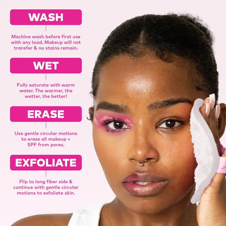 Cloud 9 MakeUp Eraser 7-Day Set & Cosmetic Bag