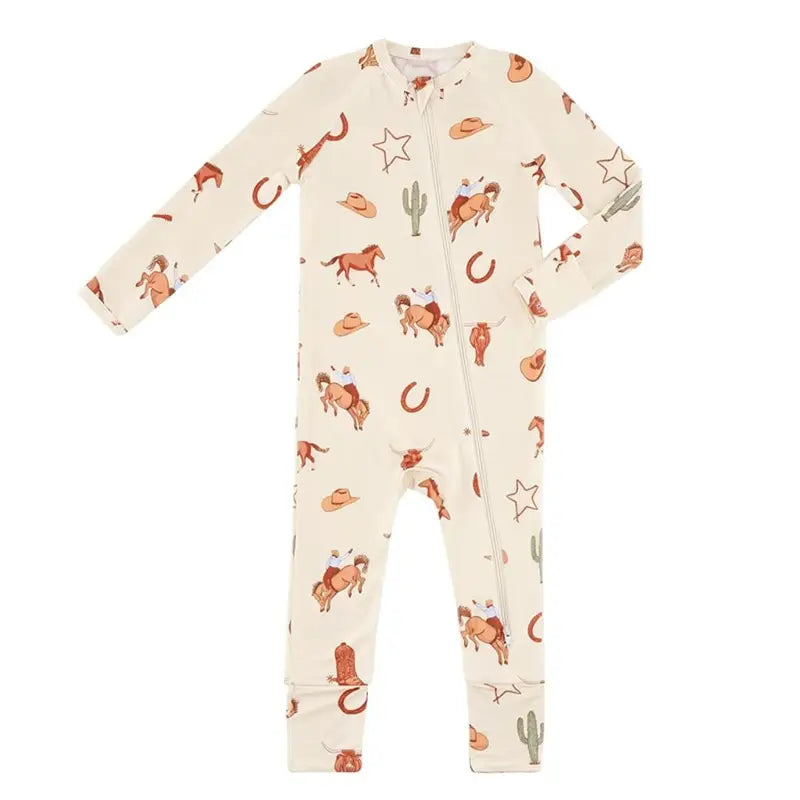 Cozy Romper - Cowboy