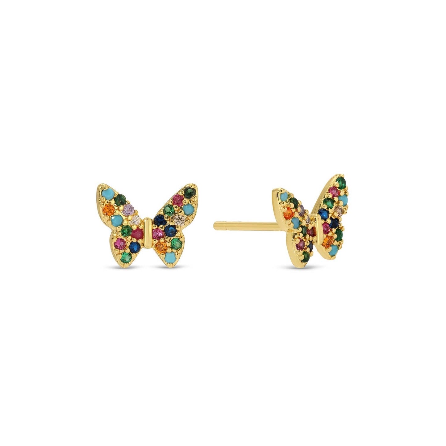 Butterfly Velvet Stud Gift Set