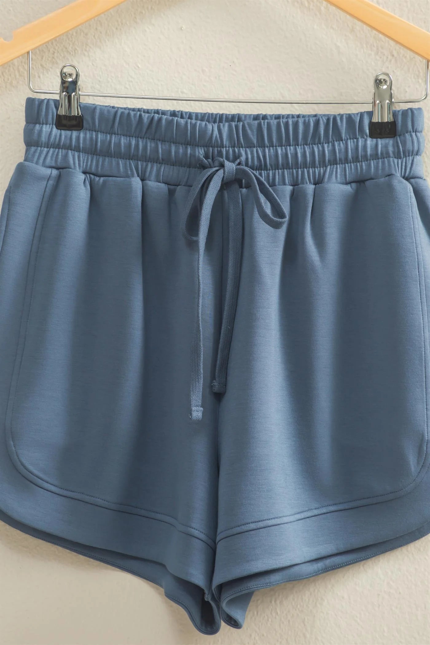 Dusty Navy Scuba Shorts
