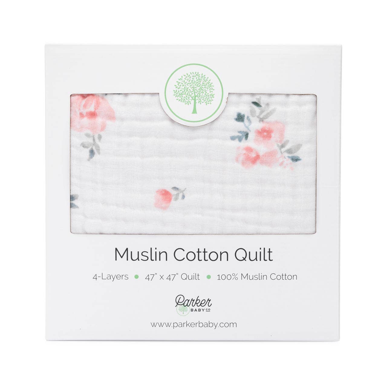 Dreamy Floral Baby Quilt