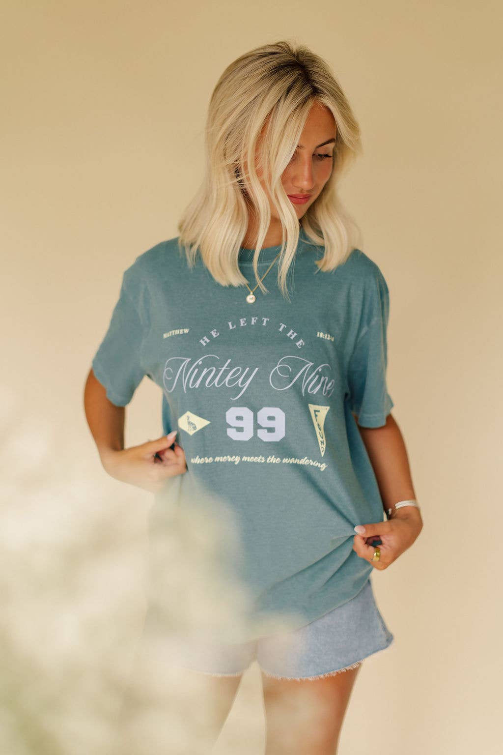 He Left The 99 Graphic Tee