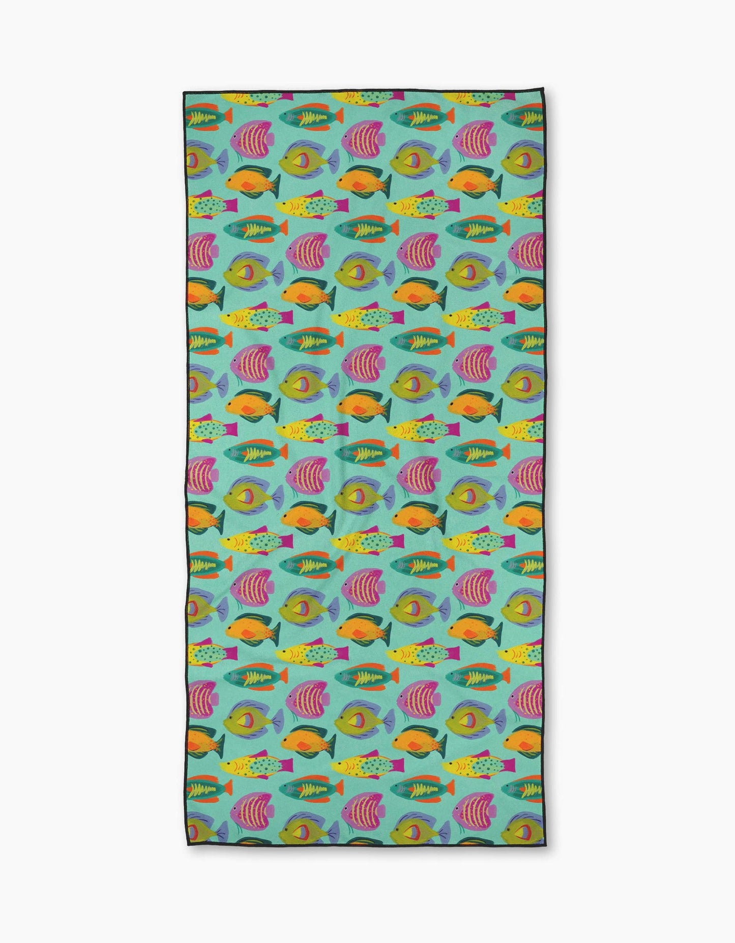 Geometry Beach Towel Schooling