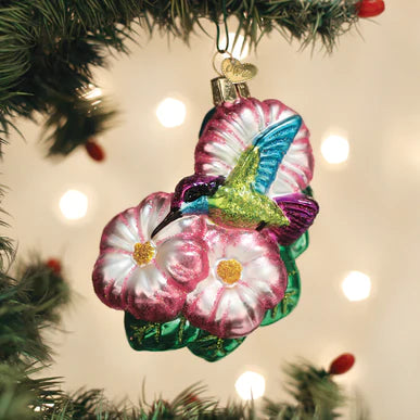 Old World Magnificent Hummingbird Ornament