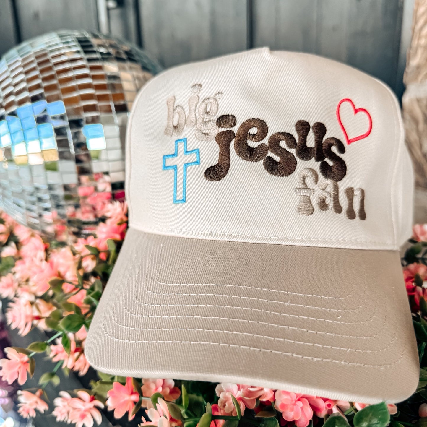 Big Jesus Fan Trucker Hat