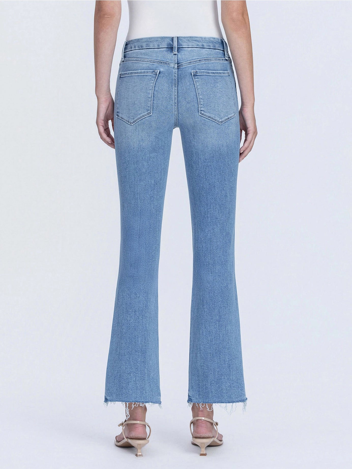 Vervet High Rise Medium Wash Kick Flare Jeans