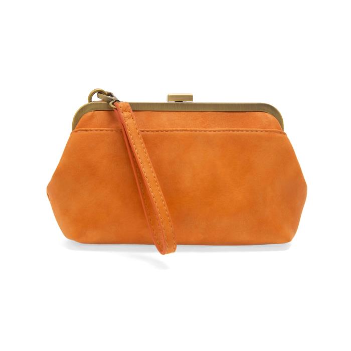 Vivie Frame Lock Convertible Crossbody/Wristlet