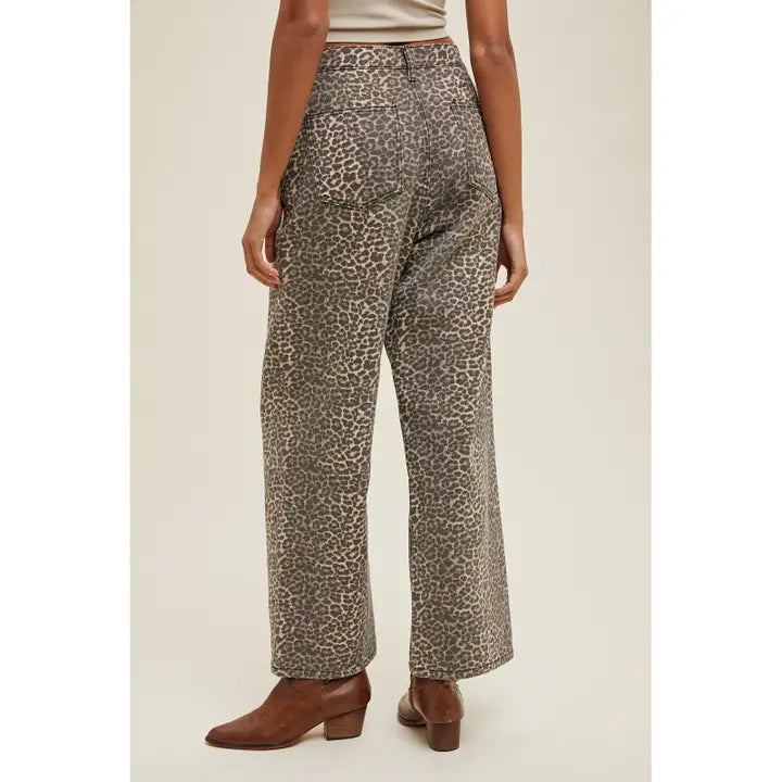 Leopard Jeans