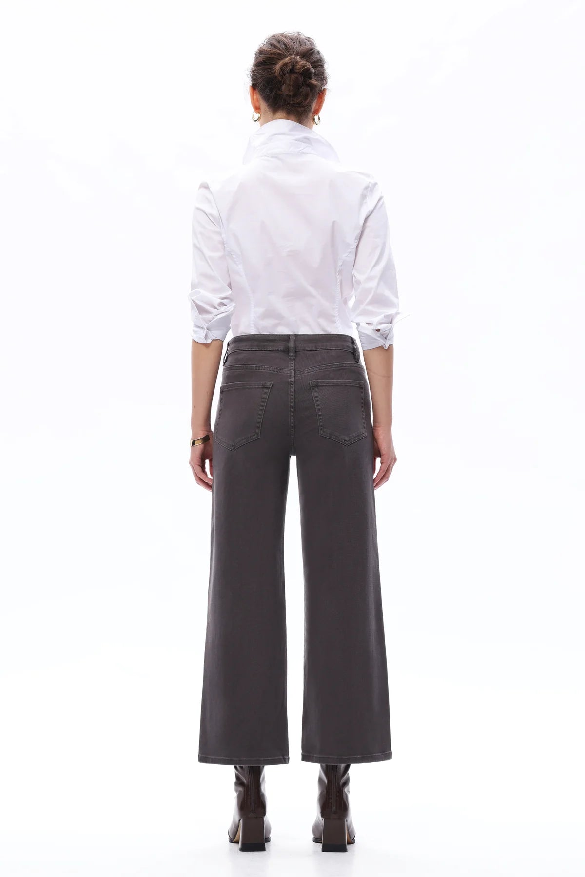 BAYEAS Bella Mid Rise Straight Pants Jeans