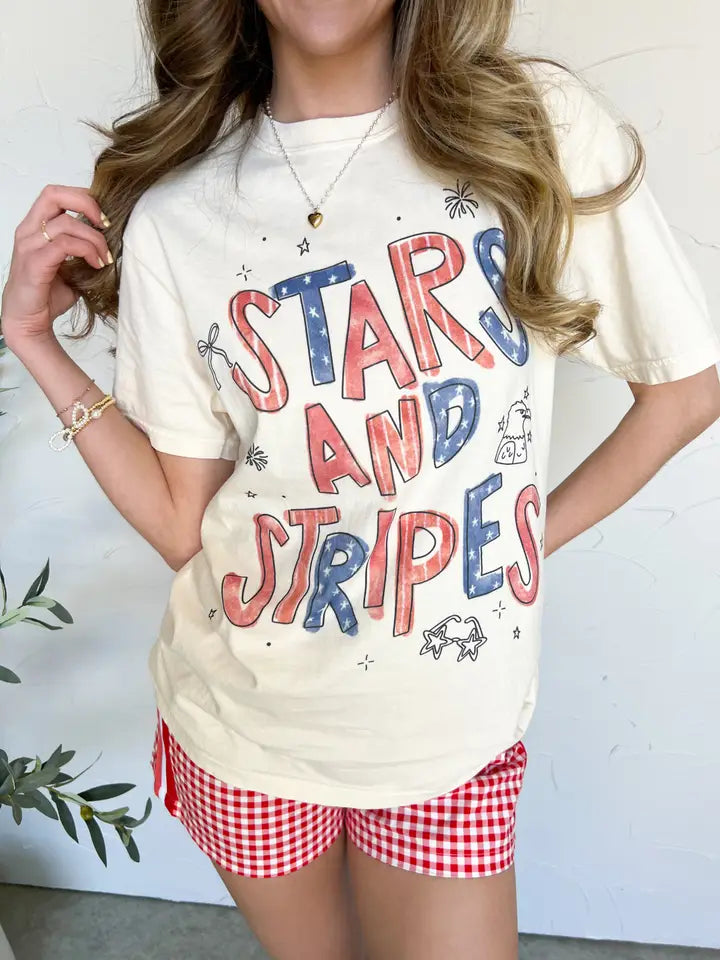 Stars and Stripes Graphic Tee