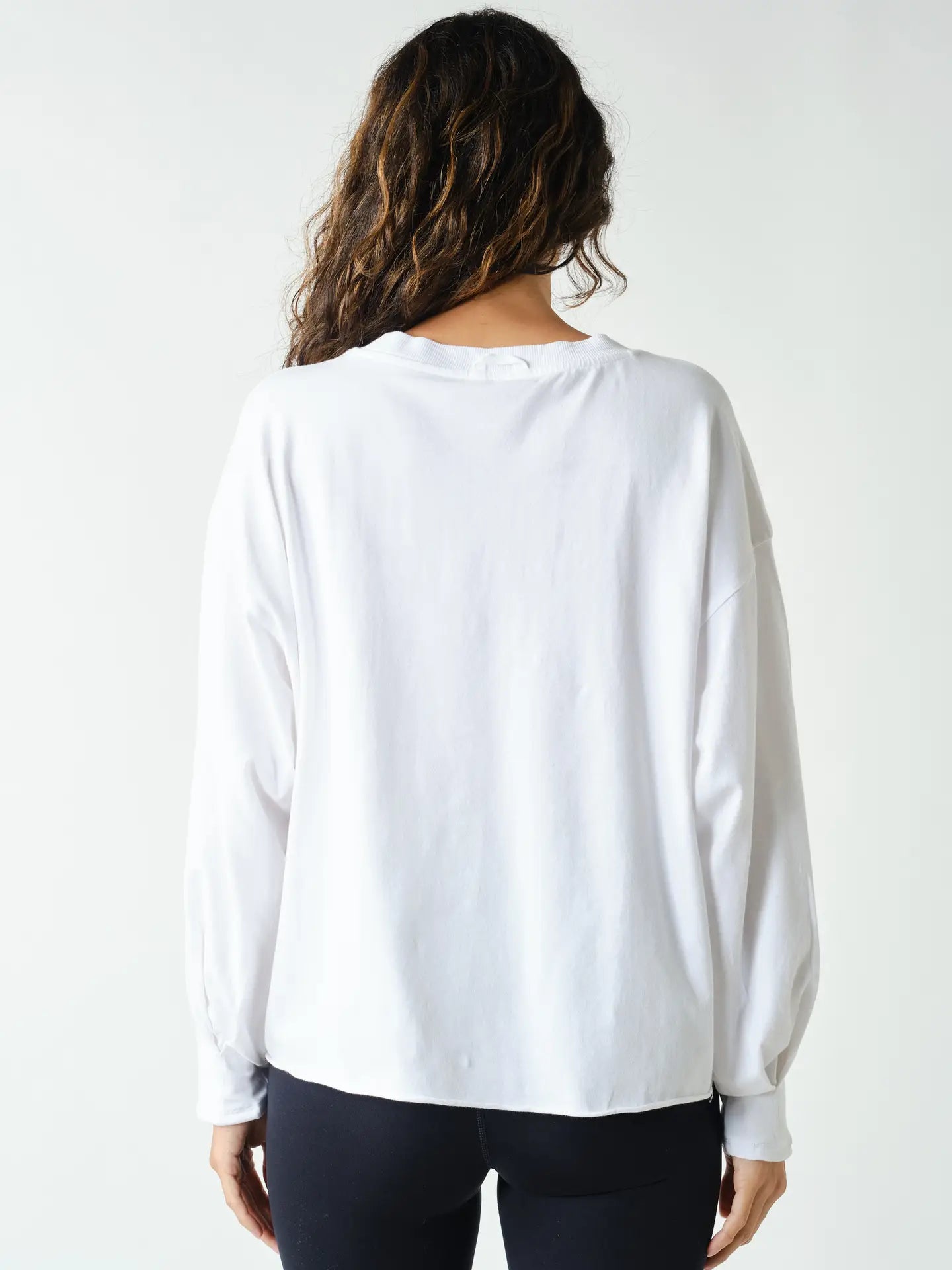 White Pima Cotton Mineral Luxe Tee