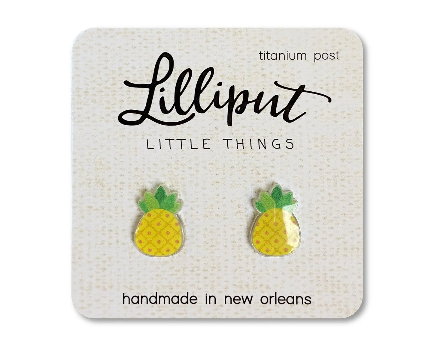 Little Pineapple Earrings