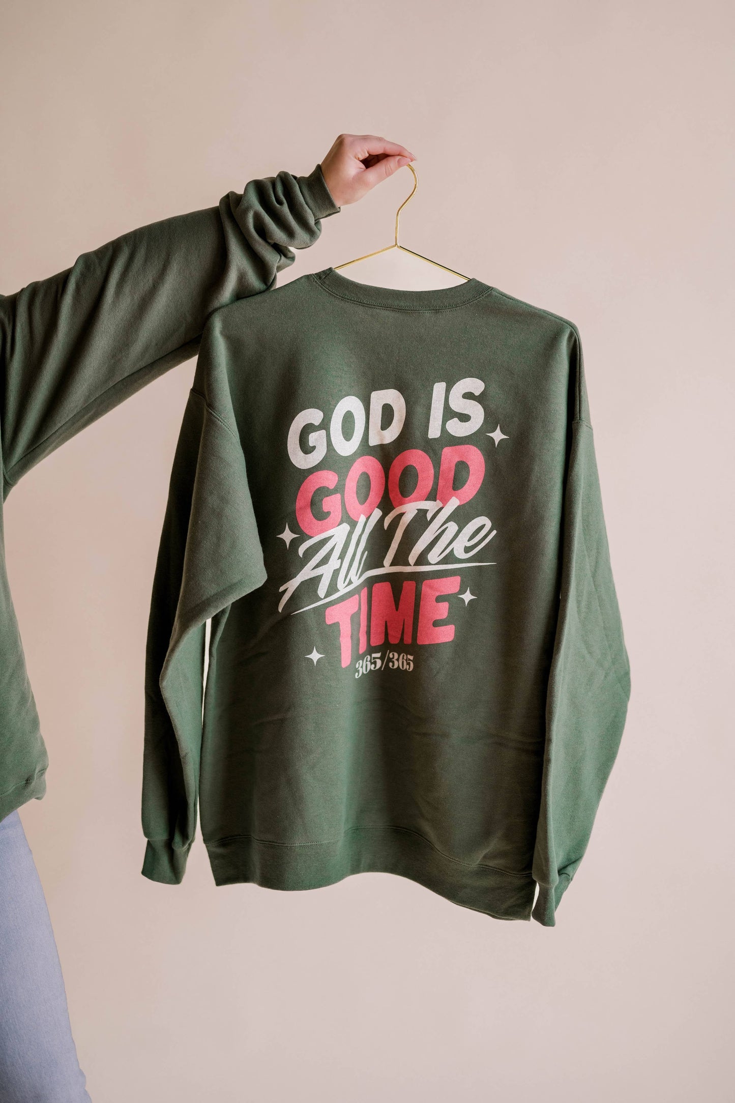 God Is Good Pullover l Christian Pullover