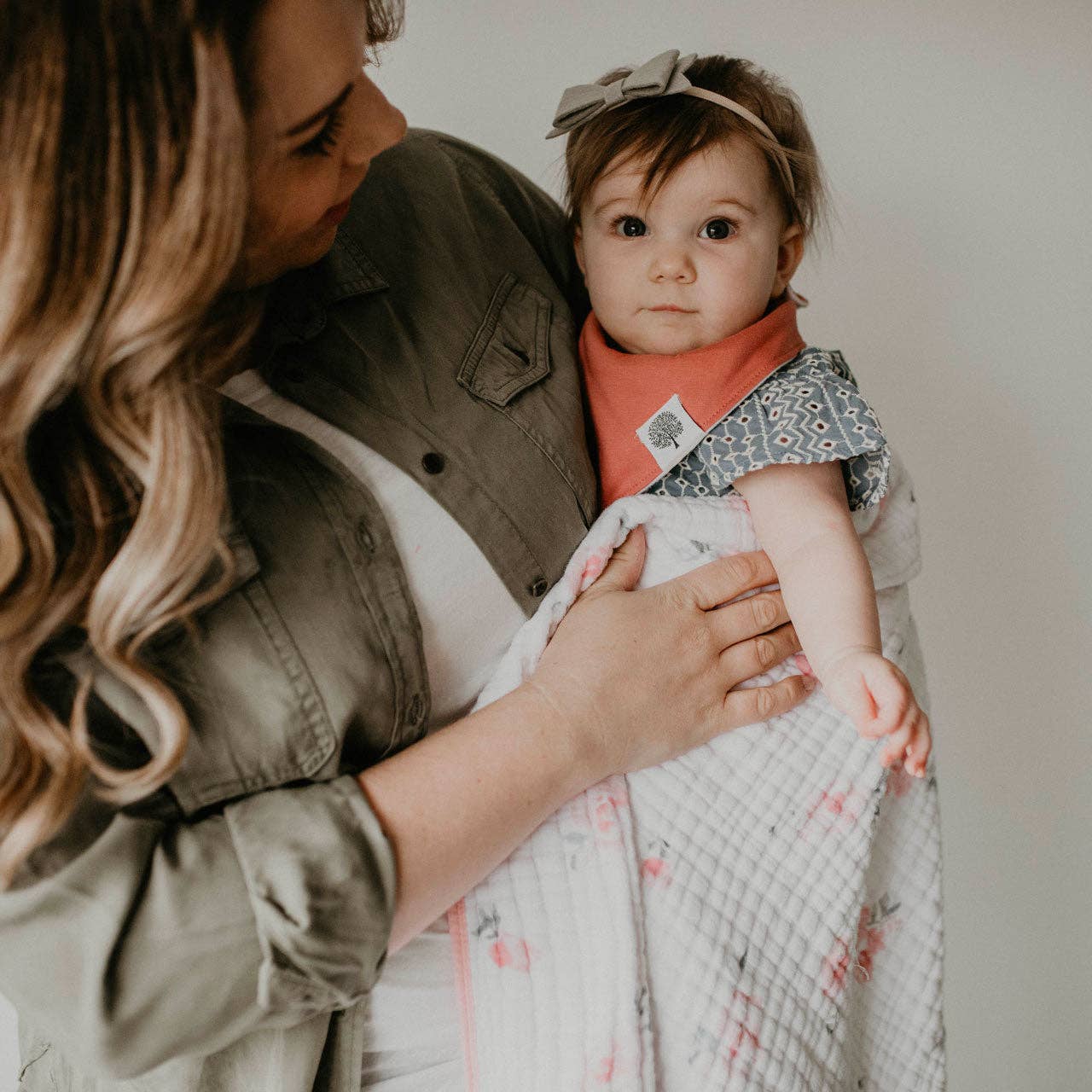 Dreamy Floral Baby  Quilt