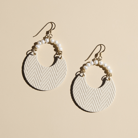 Soft Pearl Kennedy Nickel & Suede