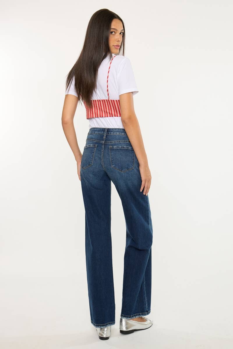 Kan Can MID RISE WIDE LEG