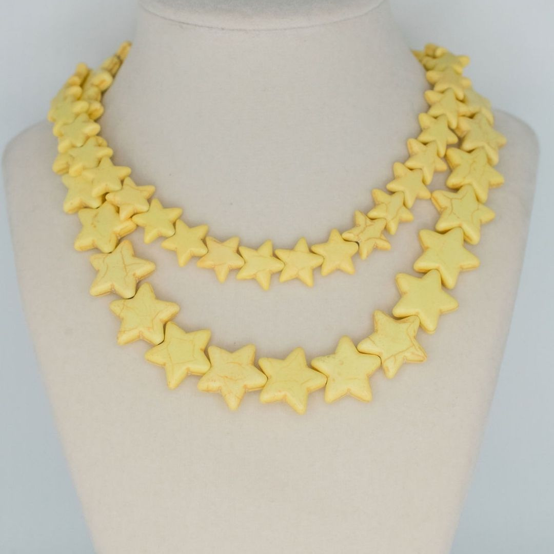 Sea Star Necklace - Small - Yellow