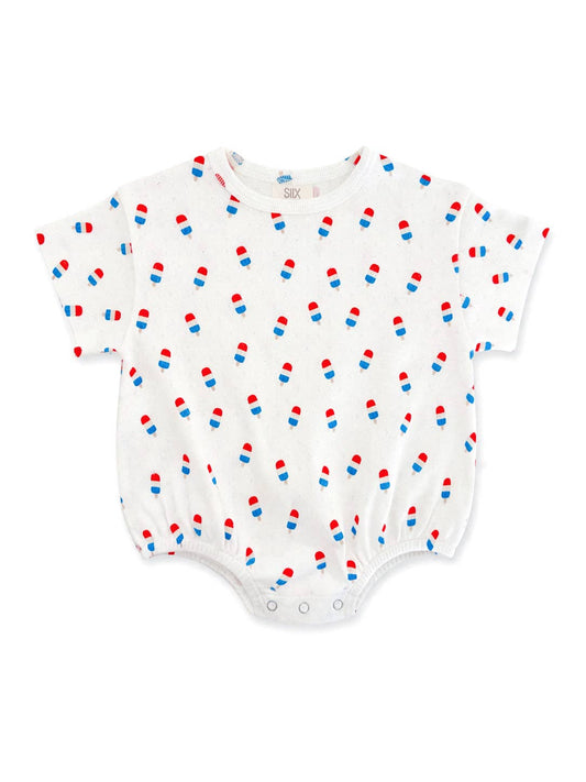 Popsicle / Organic Pointelle T-Shirt Bubble