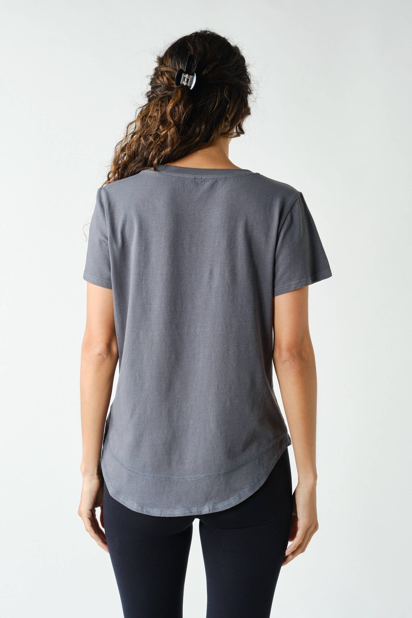 Sage Soft Curve Pima Cotton Tee