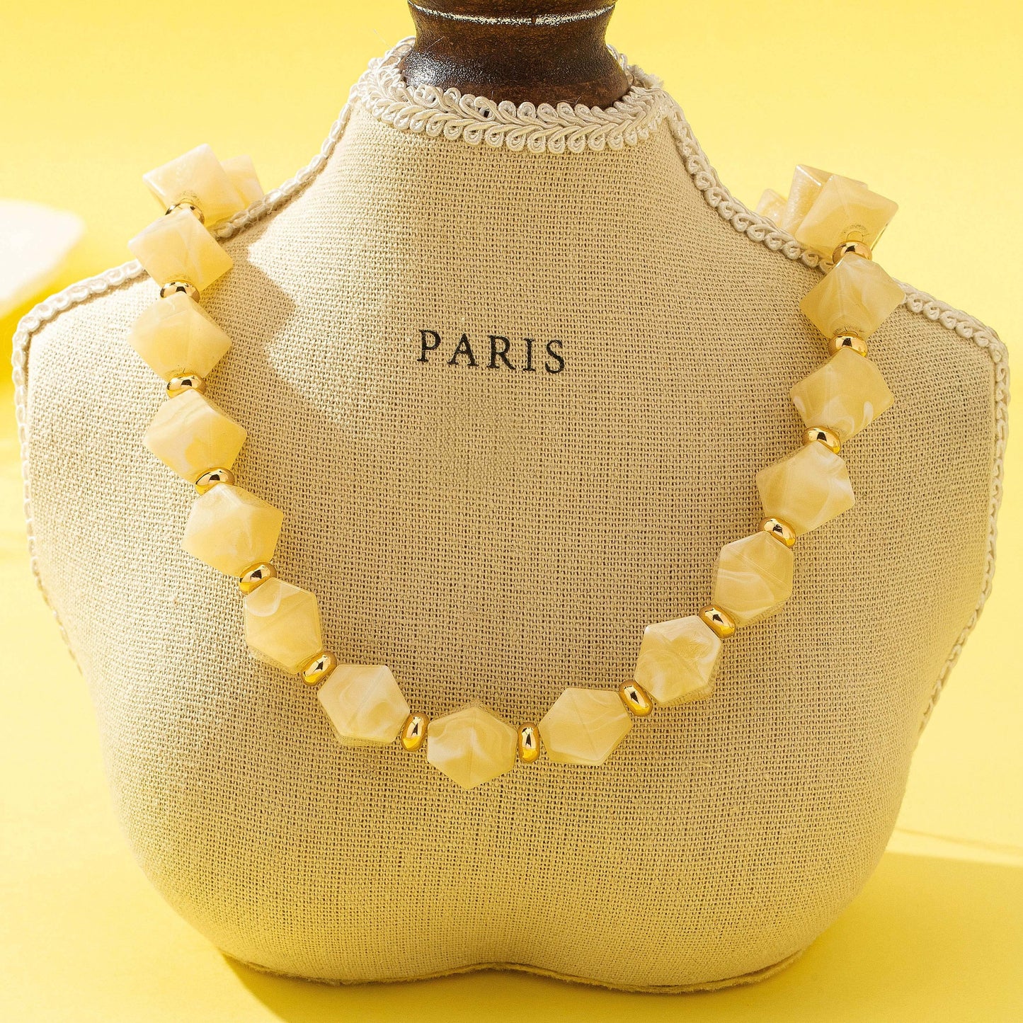 Red Resin Briolette Necklaces