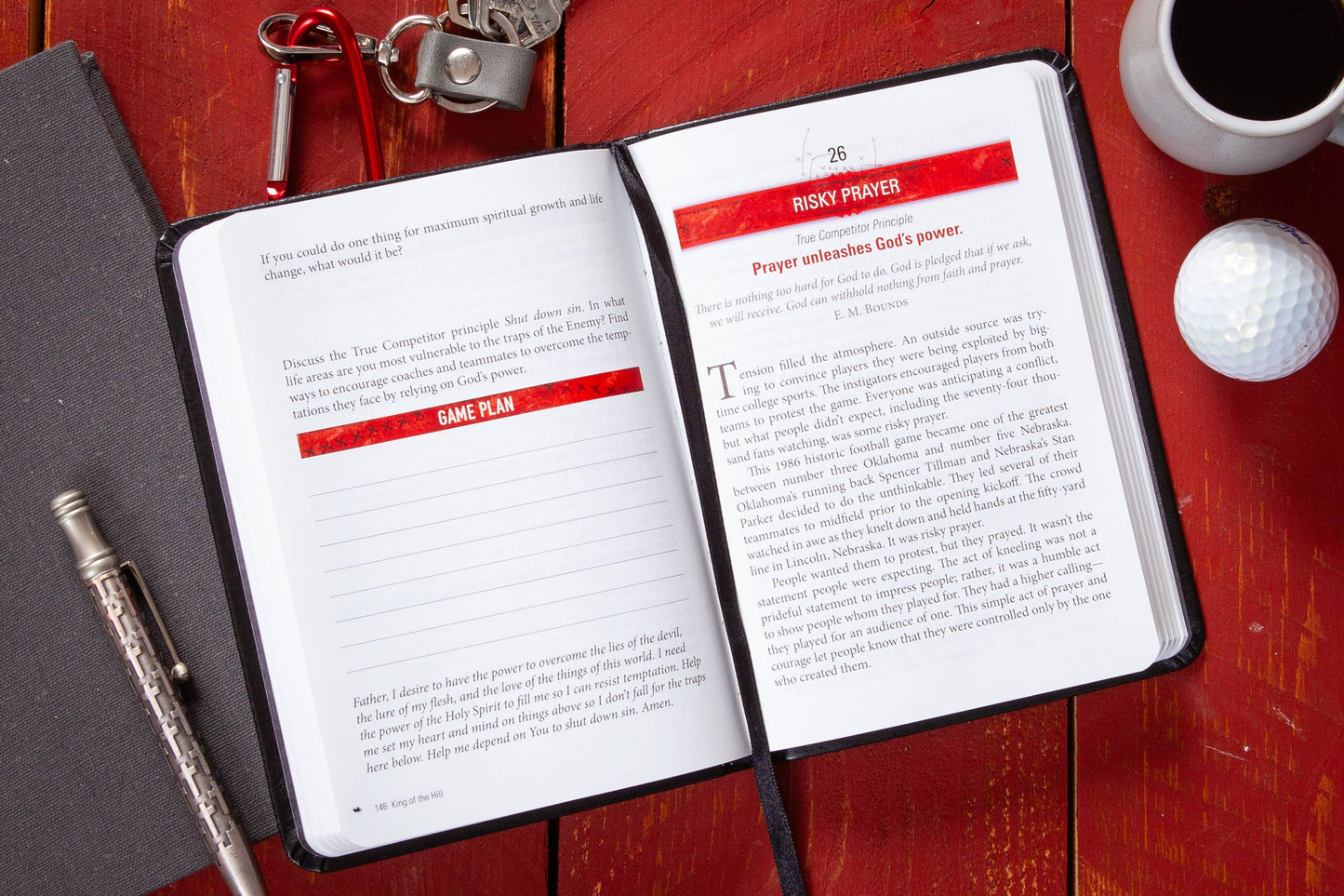True Competitor Devotional Book