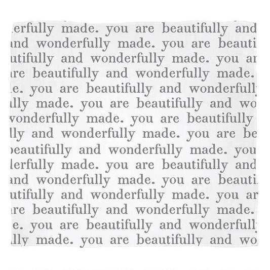 Face To Face Swaddle Blanket - Wonderfully Made