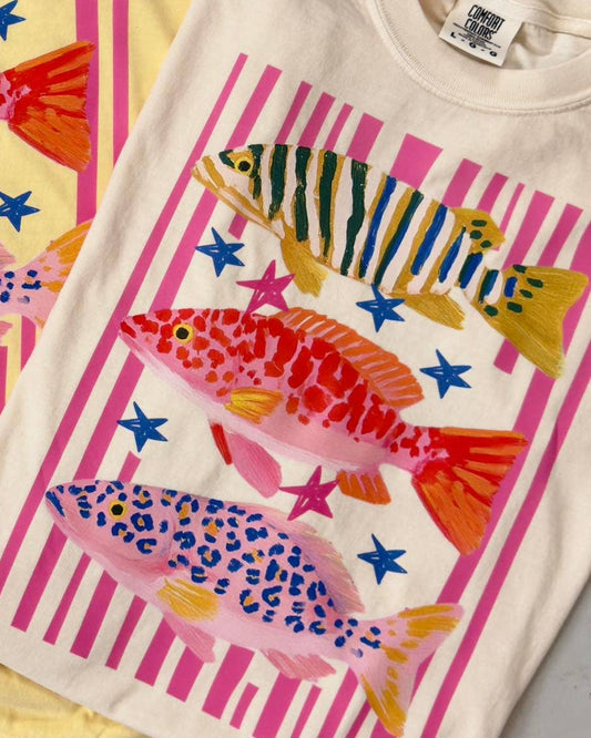 Colorful Fish Tee