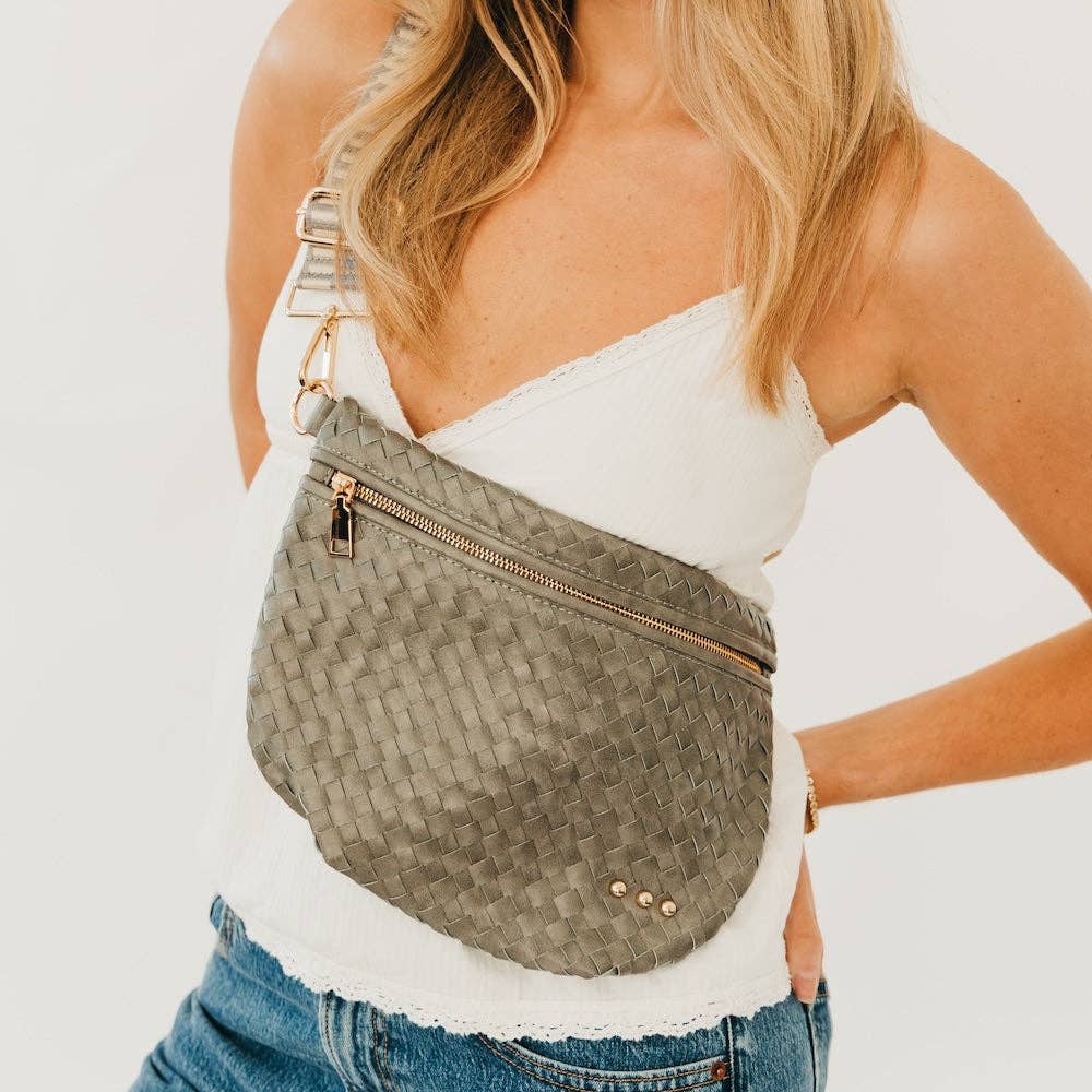 Westlyn Woven Bum Bag Wholesale (multiple colors)