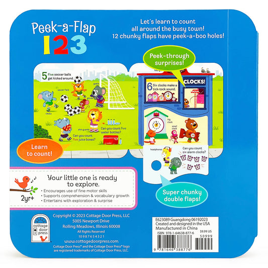1 2 3 Early Learning Counting Lift-a-Flap Board Book
