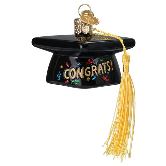 Old World Graduation Cap Ornament
