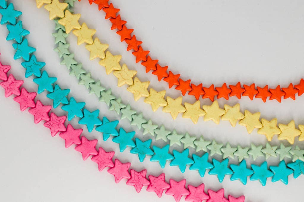Sea Star Necklace - Large - Bubble Gum Pink