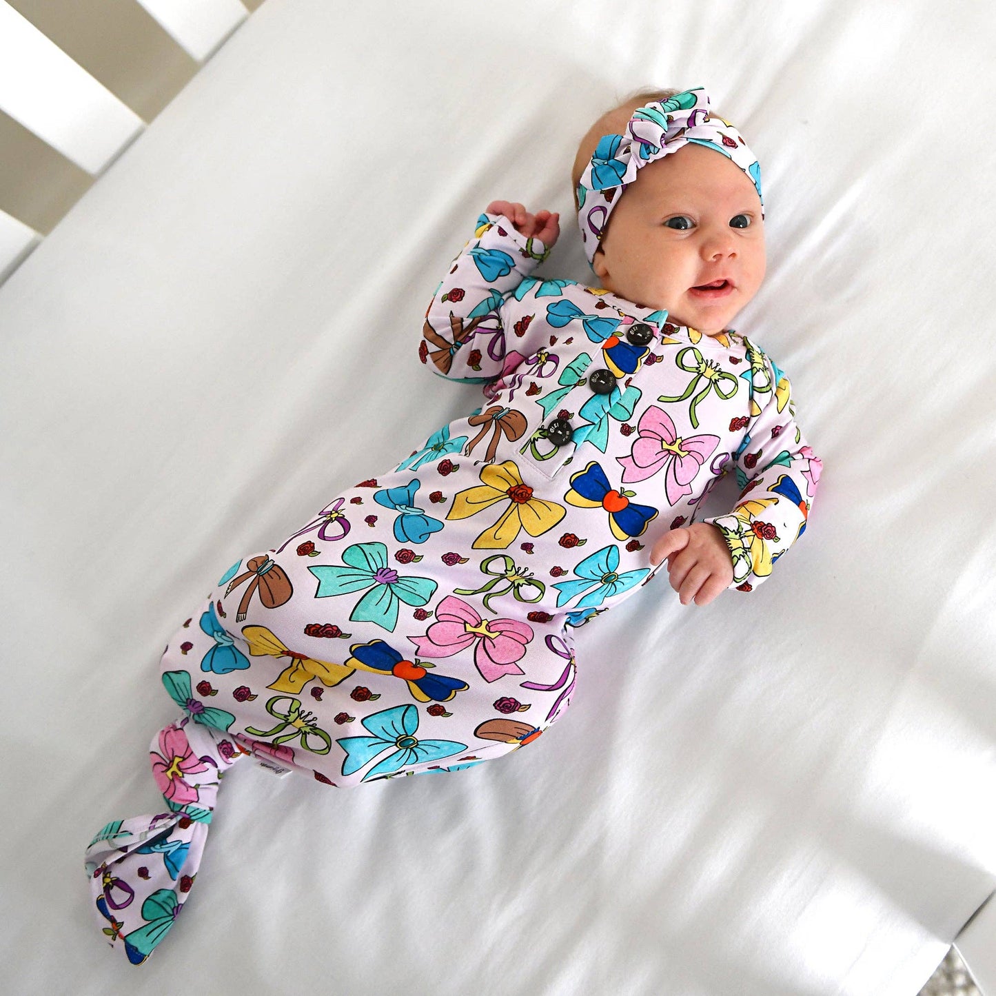 Princess GOWN Bamboo Baby Newborn Clothing Home Outfit