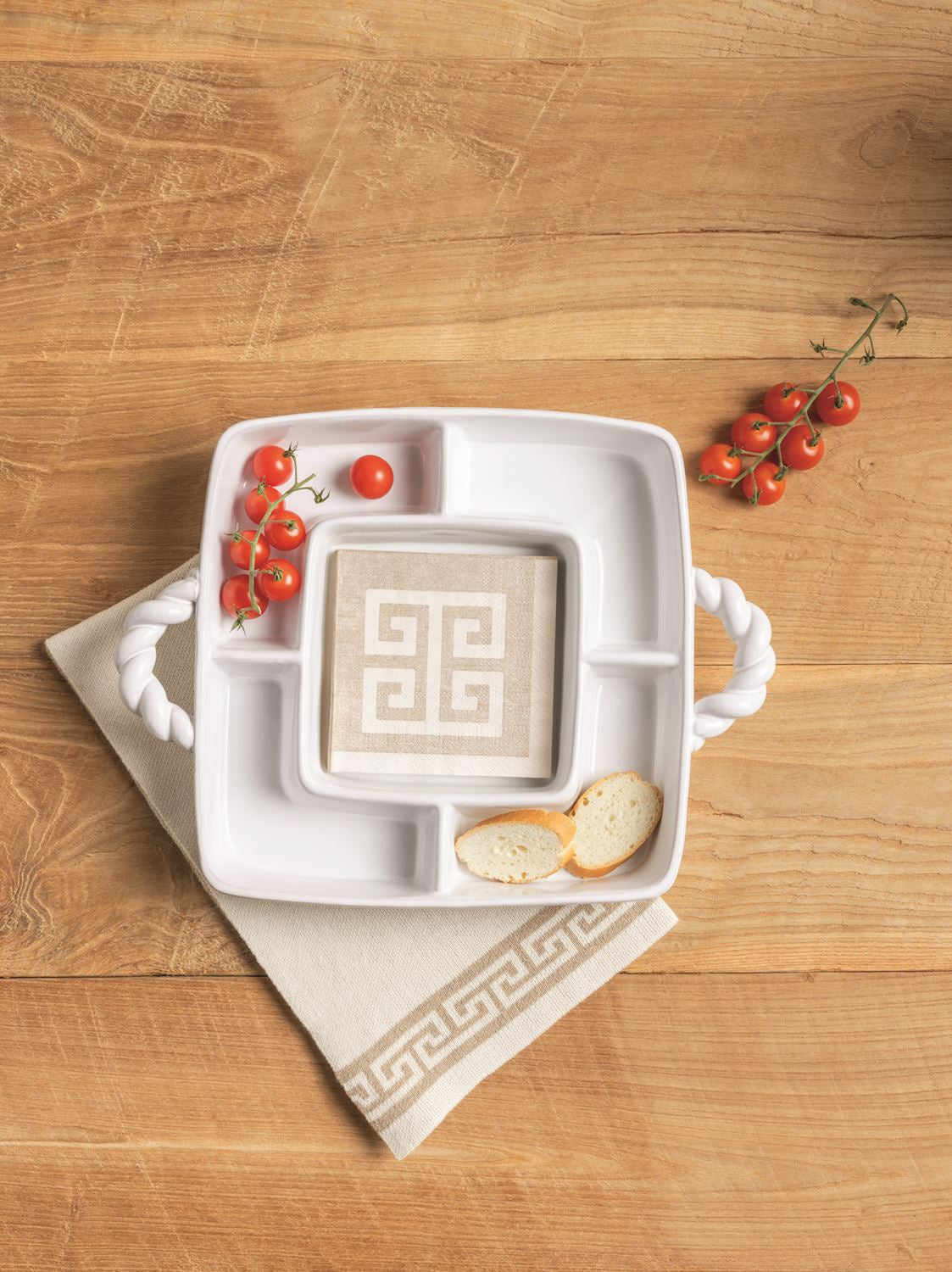 Twisted Handle Section Server Set