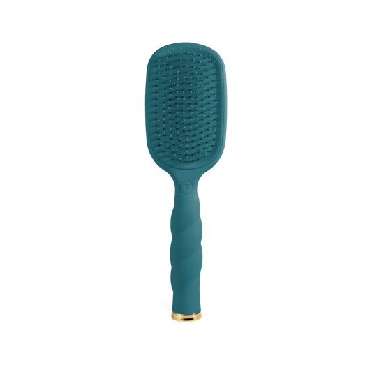Detangler Hair Brush for Thick Hair - Teal With It